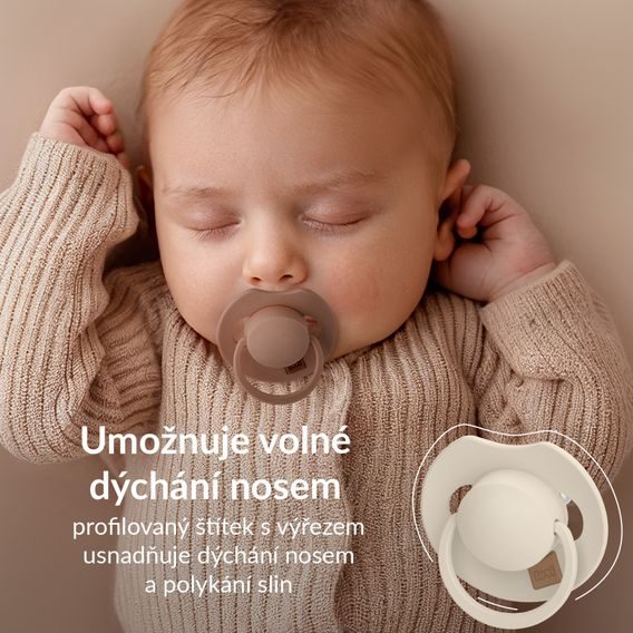 LOVI 2x dudlík silikonový dynamický PRIME 18m+ Baby Blue/Blue