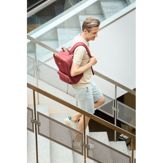 Childhome Přebalovací batoh Family Club Signature Urban Burgundy