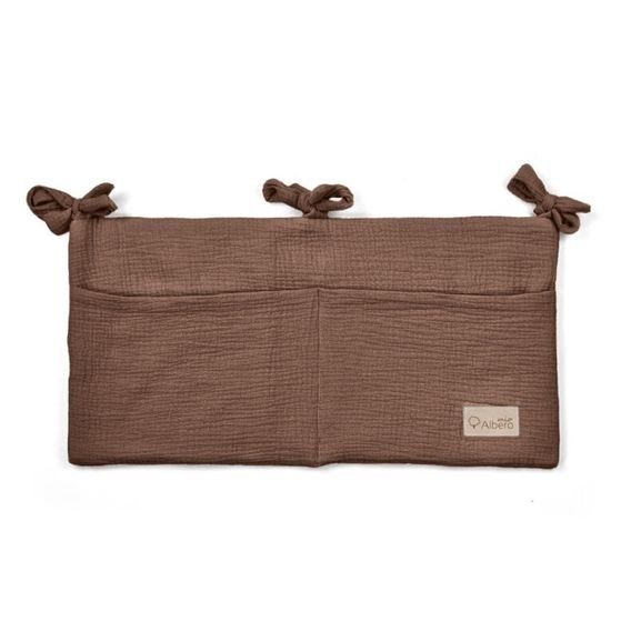 Albero Mio Mušelínový kapsář (CC8) ČOKOLÁDOVÝ