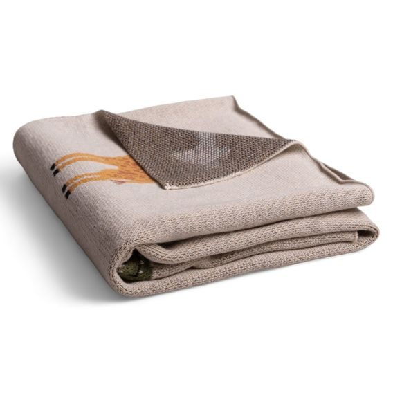 BabyMatex Pletená deka Rainbow (80x100) AFRIKA