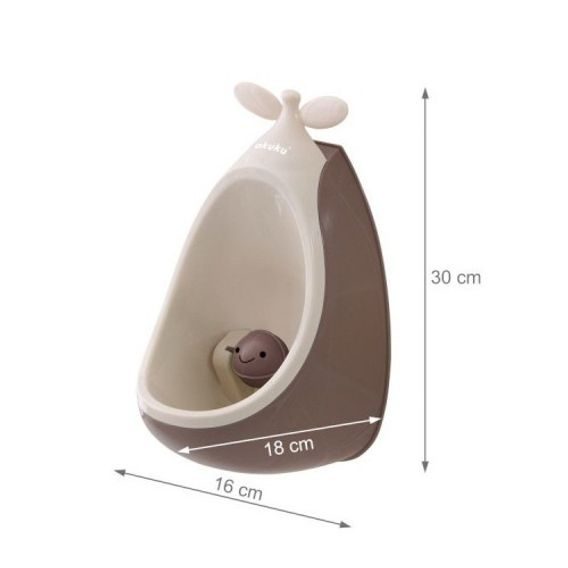 Akuku Pisoár BÉŽOVÝ