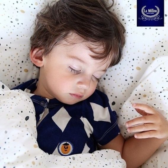 La Millou Luxusní dětský polštář - BLACK SWAN