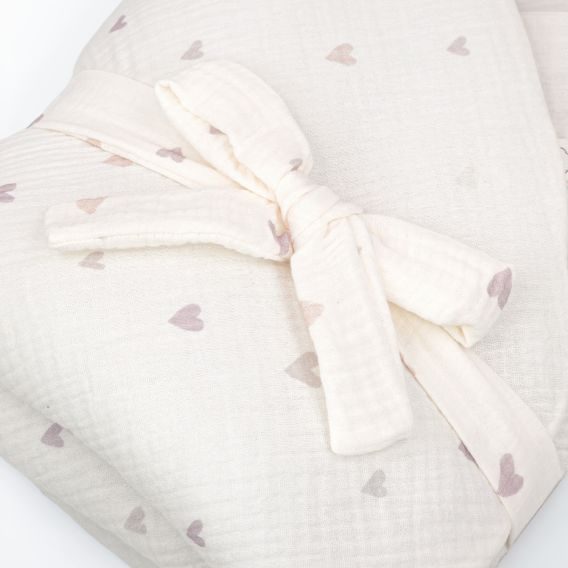 Albero Mio Mušelínová zavinovačka (CMP1) Mini Hearts