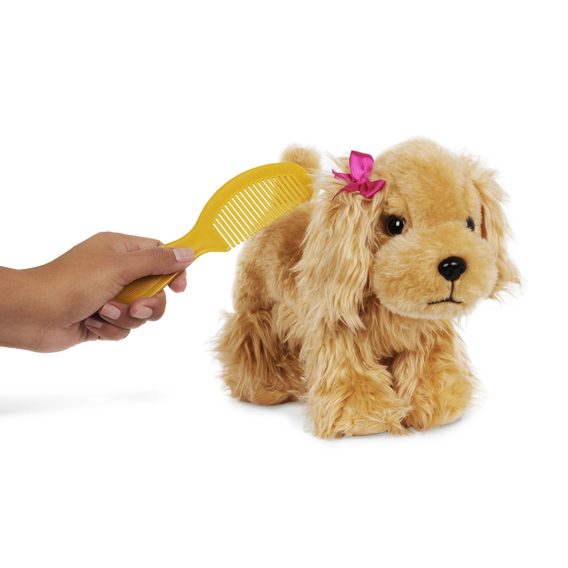 Pucci Pups Pejsek hnědý v kabelce Pink Crown Glam Bag