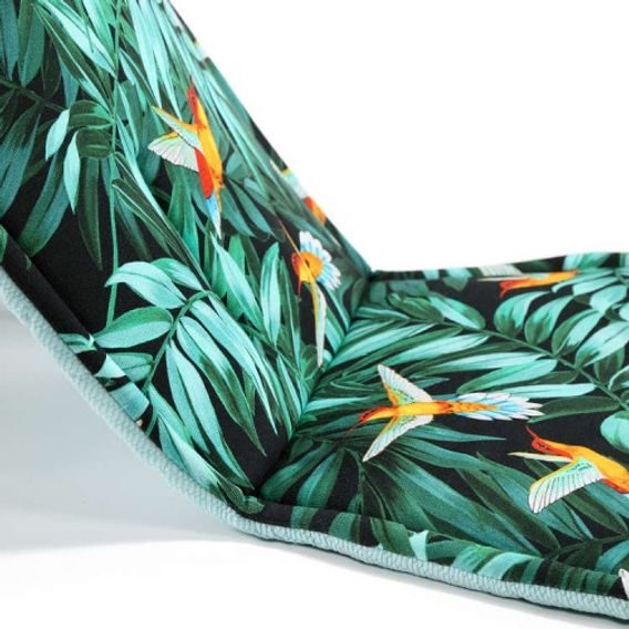 La Millou Podložka do kočárku Organic Jersey - COLIBRI & AUDREY MINT