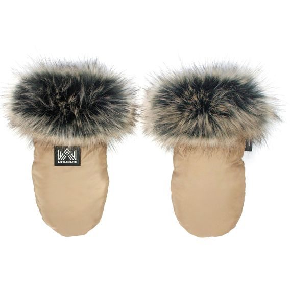 Little Elite Rukavice na kočárek CAMEL