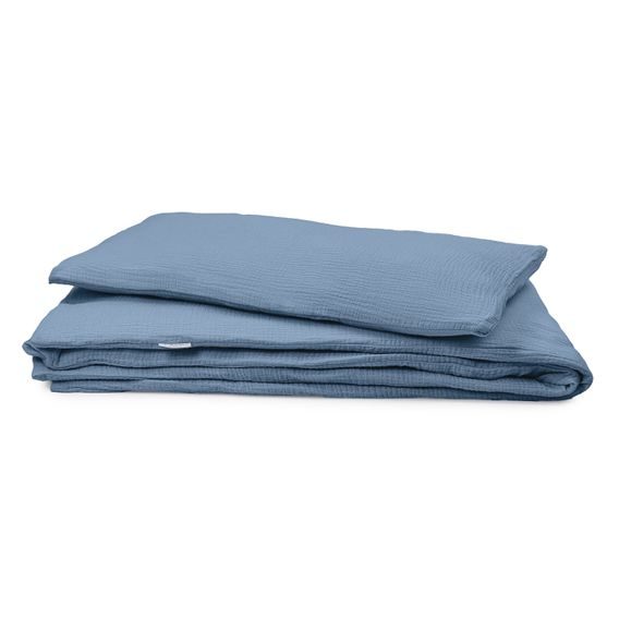 Albero Mio Mušelínové povlečení (CC7) MODRÁ