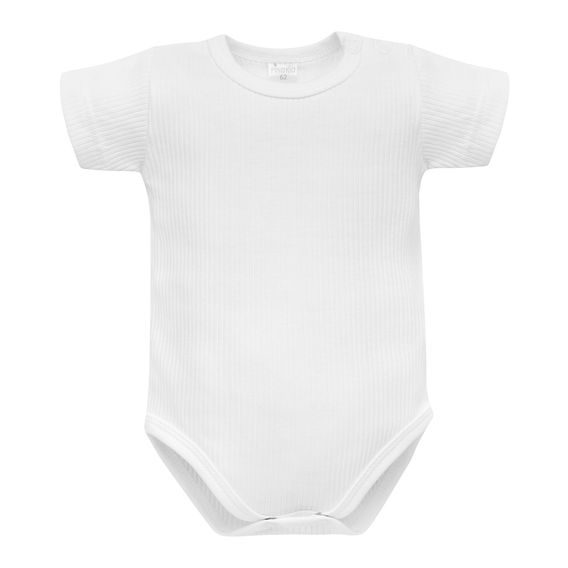 PINOKIO Body krátký rukáv žebrované Lovely Day White