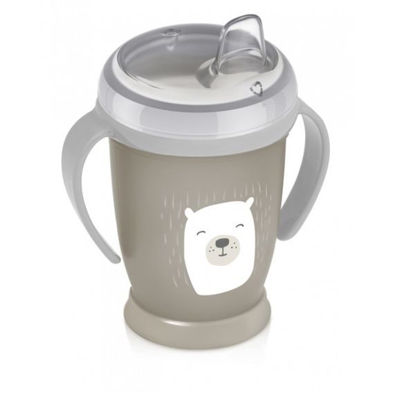 LOVI Hrneček nevylévací BUDDY BEAR 250ml 6m+