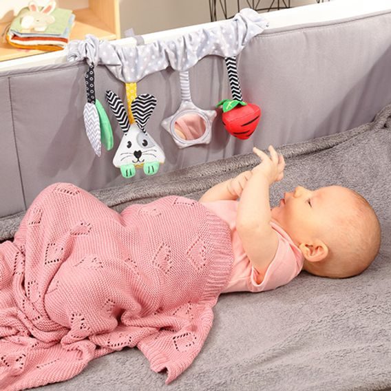 BabyOno Edukační řetěz Carrot&Hop