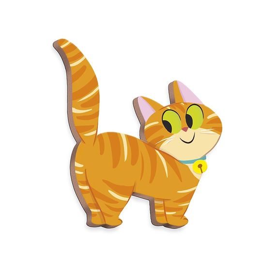 Janod Magnetická kniha Magnetistories KOČKY