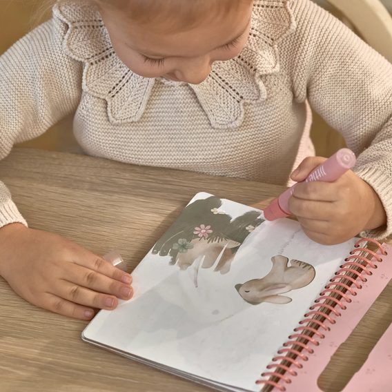 Little Dutch Kniha kouzlení s vodou Rosa Fairy Garden