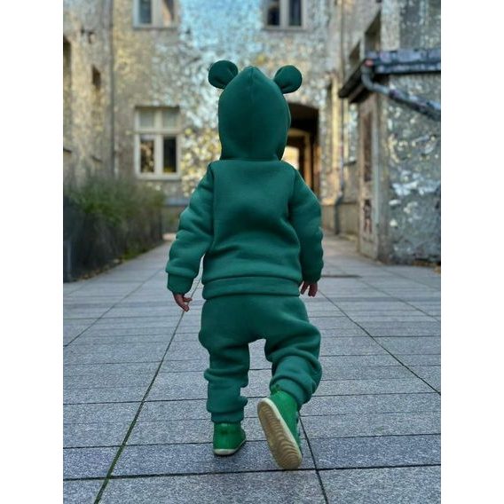 Bunnykids Teplá souprava Medvídek s klokankou HNĚDÁ