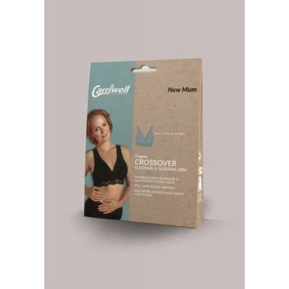 Carriwell Křížená kojící podprsenka ČERNÁ