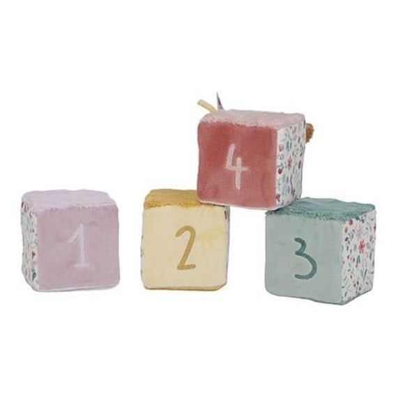 Little Dutch Sada plyšových kostek Fairy Garden