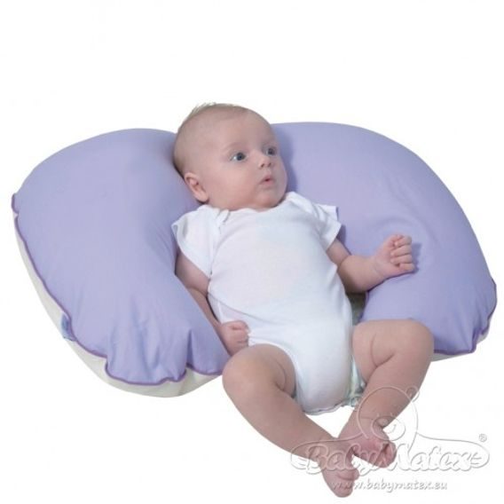 BabyMatex Multifunkční kojící polštář MiniRELAX Bavlna - PTÁČCI (R-19)