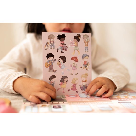 Little Dutch Sada se samolepkami Rosa Nakupování