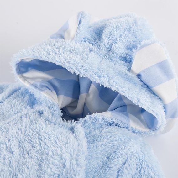 Eevi Chlupatý overal kombinézka Mellow SVĚTLE MODRÁ