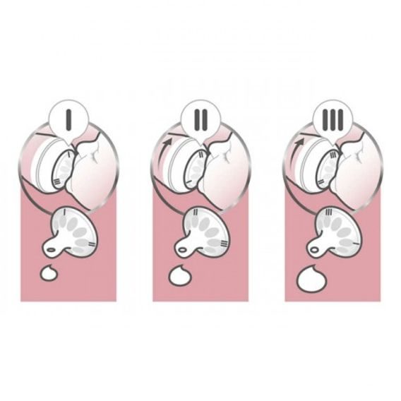 Avent Savička Natural 2ks - Variabilní průtok 3m+