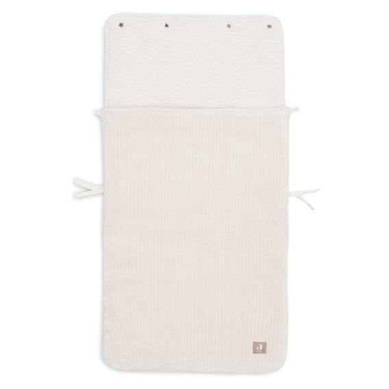 Jollein Fusak do autosedačky Cloudy Rib OATMEAL