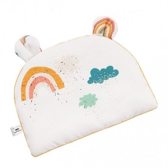 Samiboo Souprava do postýlky s oušky "S" (75x100/40x30) DUHA