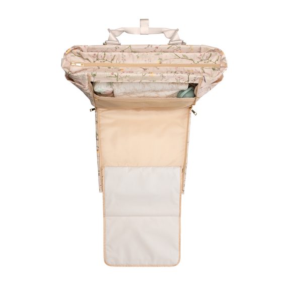KikkaBoo Přebalovací taška Florence Secret Garden Beige