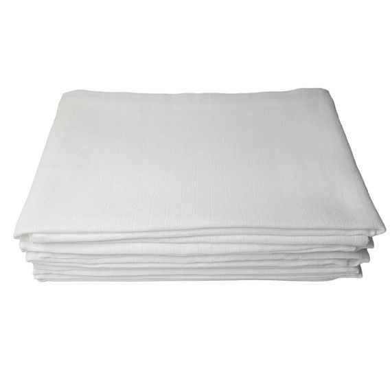 PREM Bavlněné pleny 70x70cm bílé 5ks NEW