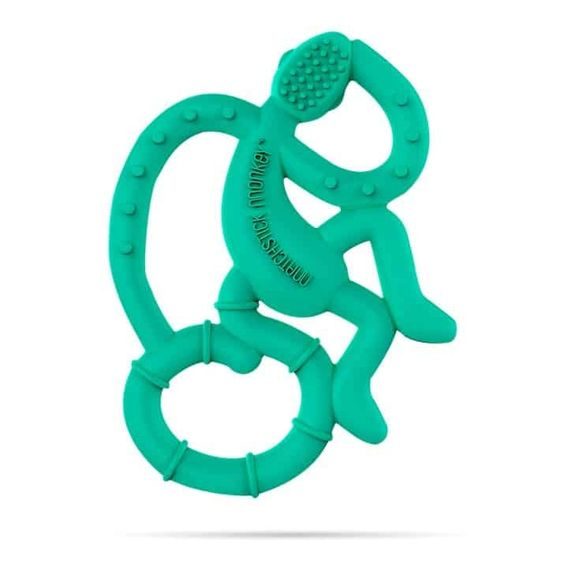 Matchstick Monkey Kousátko Mini Monkey s antimikrobiálním povrchem ZELENÉ