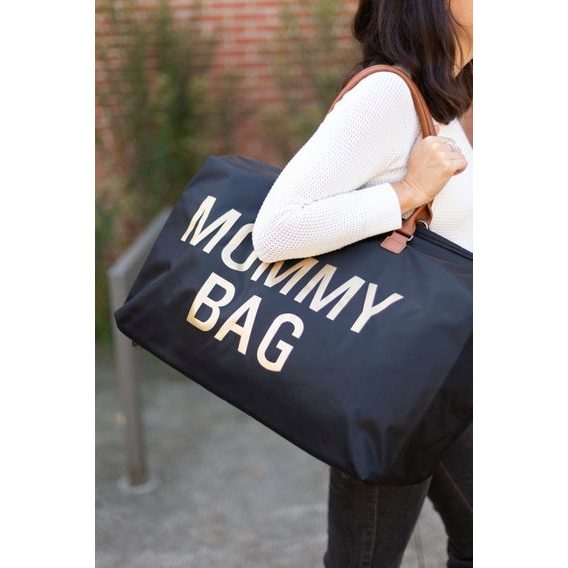 Childhome Přebalovací taška Mommy Bag Black Gold