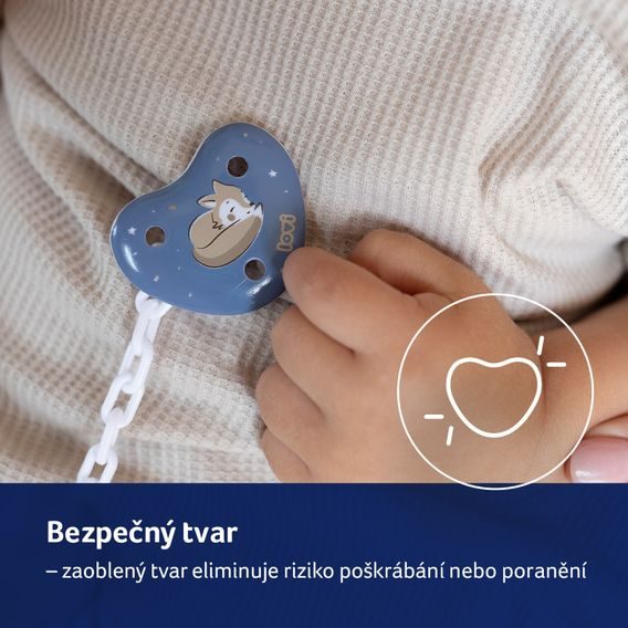 LOVI Řetízek na šidítko Night&Day GIRL