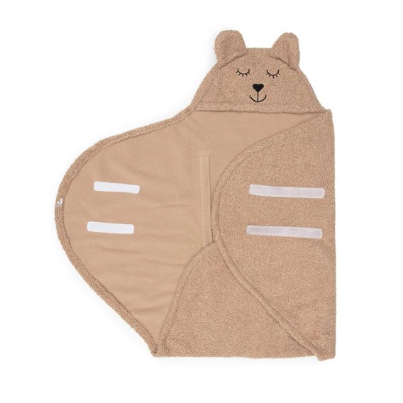 Jollein Zavinovačka do autosedačky medvídek Boucle Biscuit