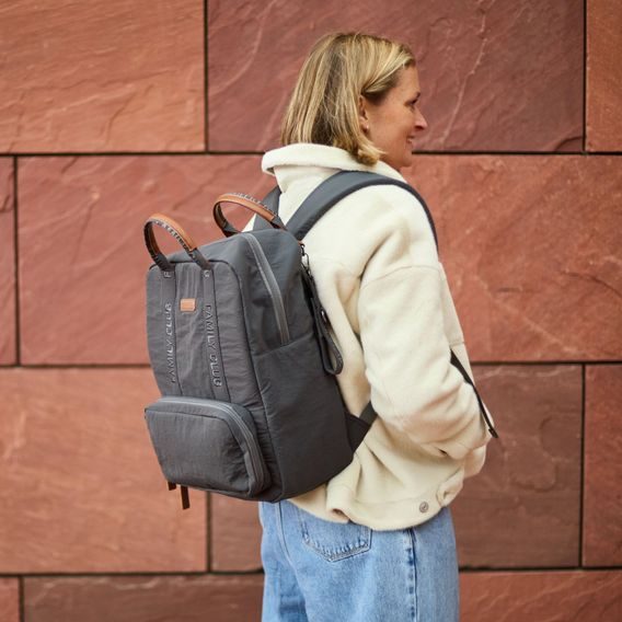 Childhome Přebalovací batoh Family Club Signature Urban Dark Grey