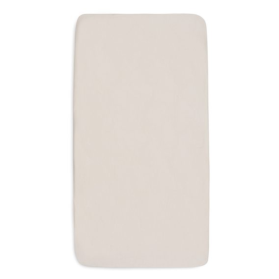 Jollein Prostěradlo napínací 2ks jersey 120x60 Oatmeal/Sand