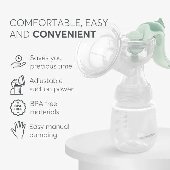 KikkaBoo Manuální odsávačka Elsie