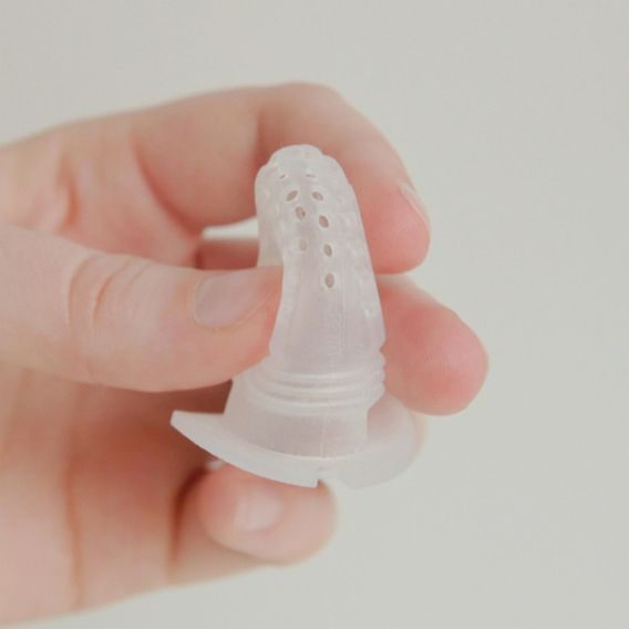 BIBS Silikonová krmící síťka IVORY