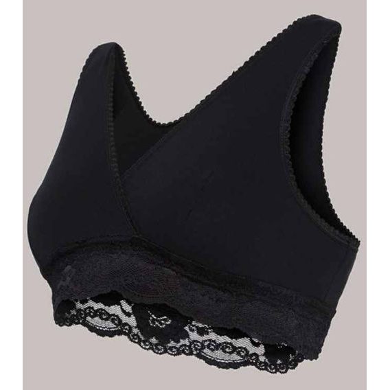 Carriwell Křížená kojící podprsenka ČERNÁ