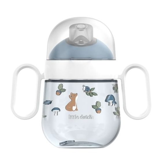 Little Dutch Hrnek s pítkem 200 ml Forest Friends (6m+)