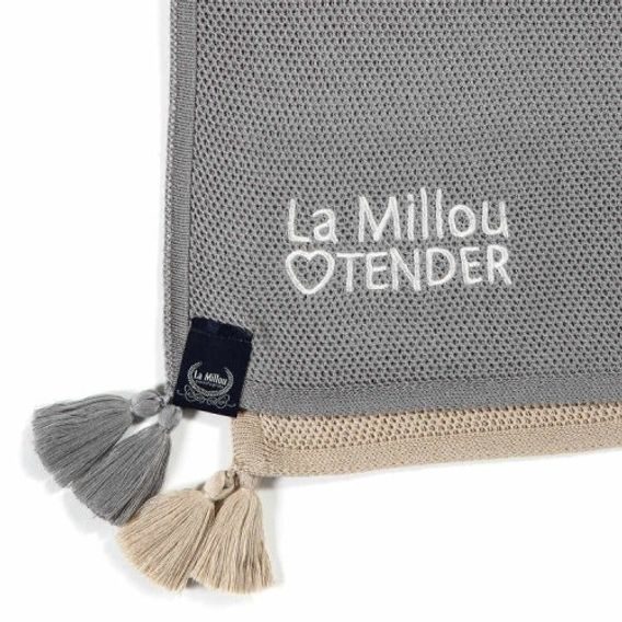 La Millou Letní pletená dečka Bamboo Tender - TOFFEE