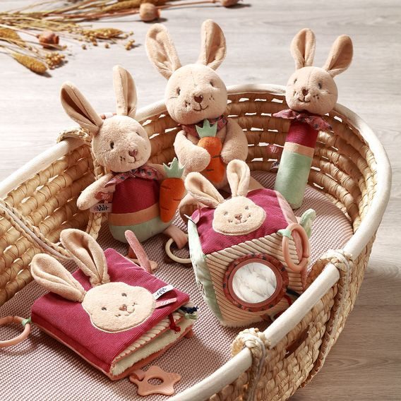 BabyOno Senzorická kostka Králíček KARO