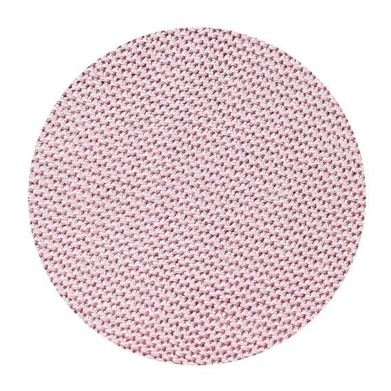 BabyOno Pletená dětská deka bambusová ozdobný lem RŮŽOVÁ