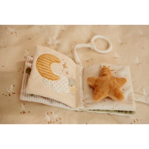 Little Dutch Závěsná knížka s aktivitami Newborn Naturals