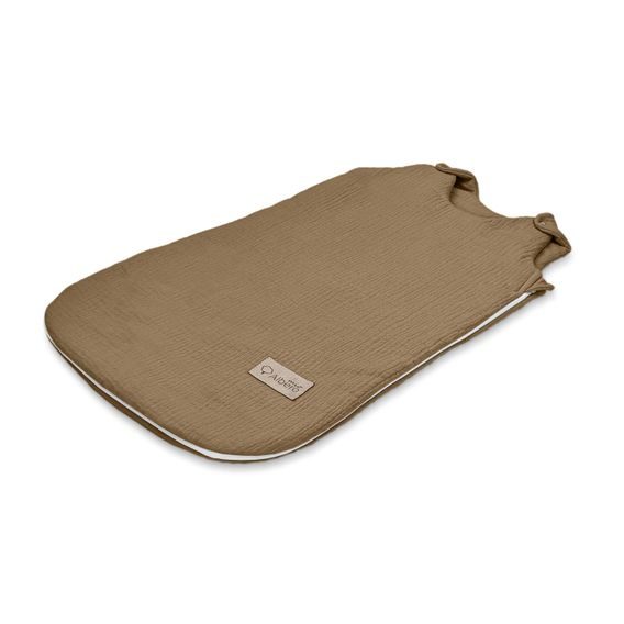 Albero Mio Mušelínový spací pytel 0-4m KARAMELOVÁ (CC5)