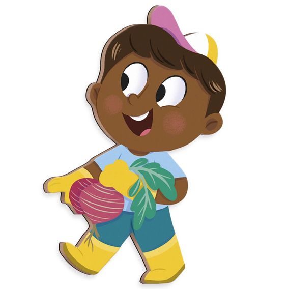 Janod Magnetická kniha Magnetistories ZAHRADA