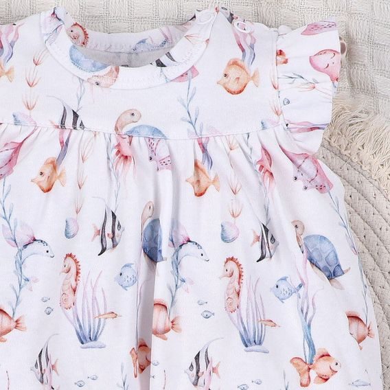 NINI Letní overal Ocean Girl MOŘSKÁ ZVÍŘÁTKA