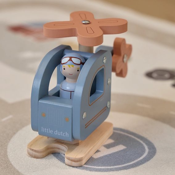 Little Dutch Helikoptéra dřevěná