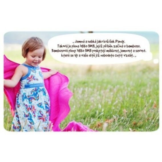 Kikko Bambusové pleny XKKO®BMB 70x70cm Colours Mix 3ks