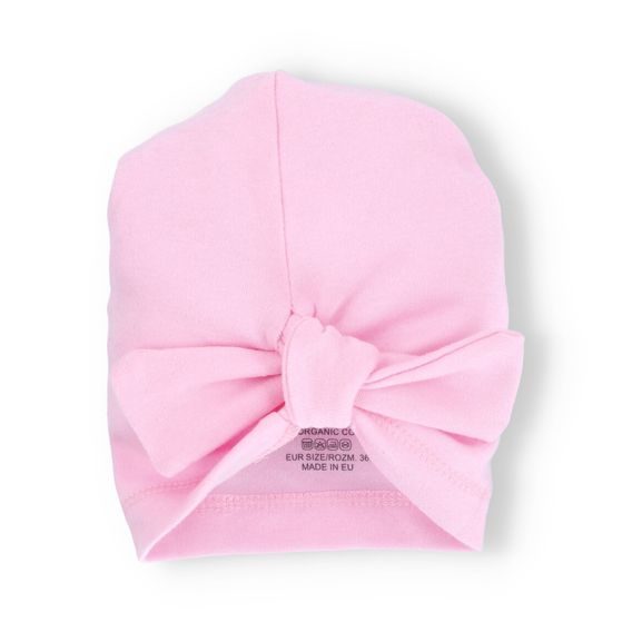 NINI Turban Zebra SVĚTLE RŮŽOVÁ