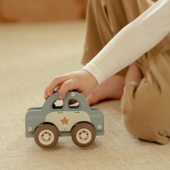 Little Dutch Policejní auto dřevěné
