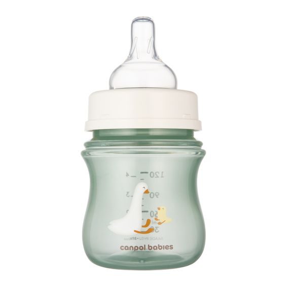 Canpol babies Láhev se širokým hrdlem GOOSE 120ml
