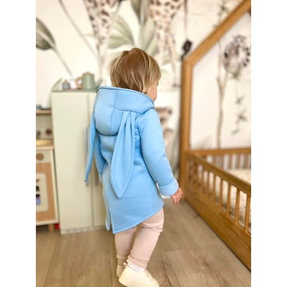 Bunnykids Mikino-kabátek Bunny PUDROVĚ RŮŽOVÁ